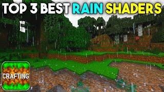 Top 3 Best Rain Shaders For Crafting and Building | Crafting and Building Shaders