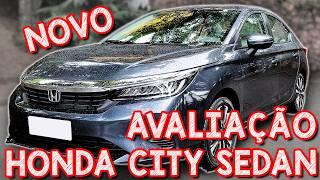 Avaliação NOVO HONDA CITY SEDAN 2025 - melhor que Virtus mas é mais lento