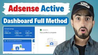 Adsense Active Dashboard Trick 2024 | Unlimited Adsense Active Dashboard | New Site | Mr Sham