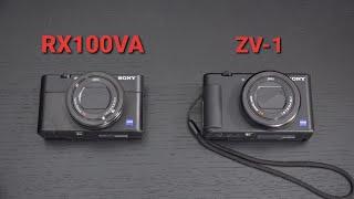 Sony ZV-1 vs RX100VA