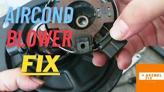 CAR AIRCOND BLOWER REPAIR * CARBON BRUSH * WORKING 100% !!! *