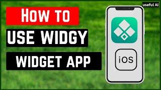 Guide on how to use WIDGY APP - HOME SCREEN DESIGN