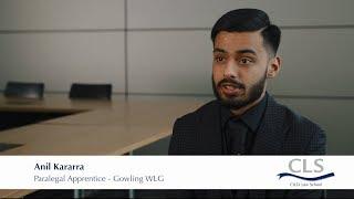 Anil Kararra, Paralegal Apprentice, Corporate Department, Gowling WLG