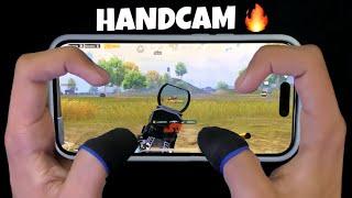 Best HANDCAM 4 Finger + Gyroscope | iPhone 14 Pro ️ PUBG Mobile