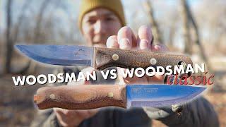 Woodsman VS. Woodsman Classic Knife | Four Common Bushcraft Tasks Tested