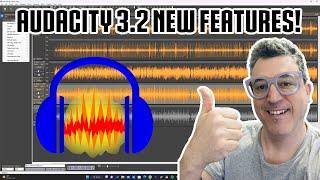 Audacity 3.2 review! Realtime FX, Audio Sharing and More!
