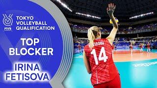 Irina Fetisova - Brilliant Blocker from Russia! | Top Scorer | Volleyball Olympic Qualification 2019