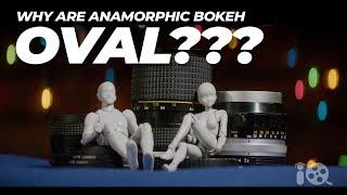 Why are Anamorphic Bokeh Oval? (it's not the aperture)