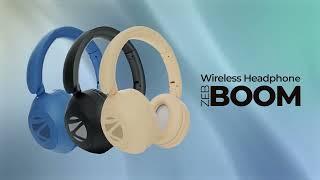 Zebronics | ZEB BOOM | Wireless Headphones