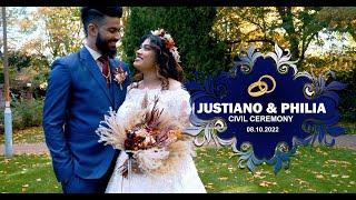 JUSTIANO & PHILIA CIVIL CEREMONY | 08.10.2022