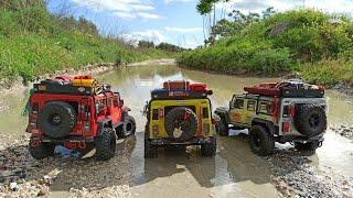 FTX Kanyon & DF 4J  walking on the roads.#CrawlerRcSevilla