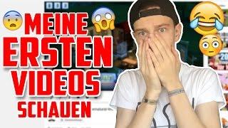 PEINLICH! ICH SCHAUE MEINE ERSTEN VIDEOS AUF YOUTUBE! :O