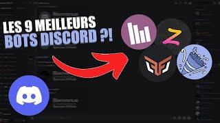 [TUTO FR 2022] TOP 9 des MEILLEURS BOTS sur DISCORD (Modération, Fun, Réseaux...) ?!