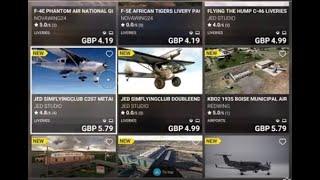 Microsoft Flight Simulator XBOX Marketplace Update 07/18/2024