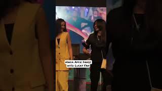 Fan Girl Dances with Hania Amir  #haniaamir #surprisingfan #fanmoment #haniaamirdance #actor