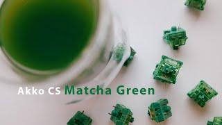 Akko CS Matcha Green Switch Review (Sound Tests & Gateron Yellow Comparison)