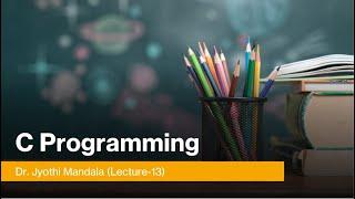 C Programming: Lecture #13: Formatted Input and Output Functions