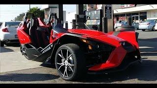 Polaris Slingshot SL Video Review 2015 ~ Can Am 3 Wheel Motorcycle Trike