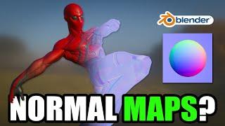 The secret of Normal maps in Blender 3 and 3D softwares