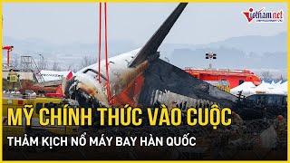 Mỹ chính thức vào cuộc điều tra xác định nguyên nhân thảm kịch máy bay Hàn Quốc | Báo VietNamNet