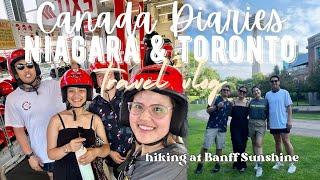 Canada Diaries : Niagara & Toronto travel vlog, hiking at Sunshine village