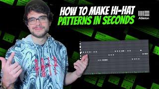 How To Make Hi-Hat Patterns In Seconds | Best Way To Make Hi-Hat's