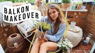 Extrem Makeover auf meinem Mini Balkon - Boho Deko Ideen // I'mJette