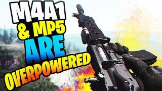 THE BEST TRYHARD LOADOUT IN SOLOS M4A1 + MP5 CANNOT BE STOPPED! (Warzone Loadout & Gameplay)