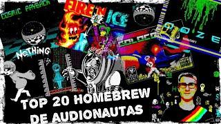 TOP 20 Homebrew Spectrum por AUDIONAUTAS