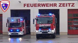  ELW + HLF 20 + DLA(K) 23/12 Feuerwehr Zeitz