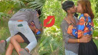 Kissing Prank On Call Girl  || Prank Gone Kiss  || @raghavkprank3449