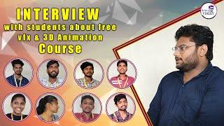 FREE ANIMATION COURSE STUDENTS INTERACTION / SRINUYADAV