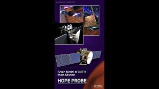 Scale Model Of UAE’s Mars Mission -Hope Probe