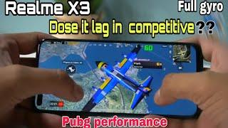 PUBG MOBILE Rush Gameplay With Realme X3 | Realme X3 PUBG Handcam 4 Finger + Full Gyro | PUBG MOBILE