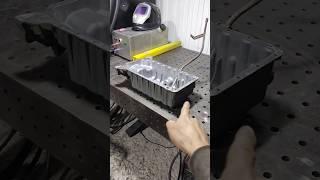 Ремонт поддона двигателя Ssang Yong Action #саратов #слесарь #ssangyong #ремонт #поддон #welder #tig