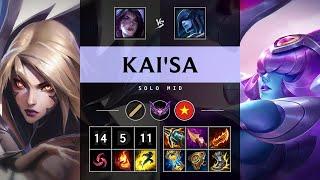 Kai'Sa Mid vs Lissandra: Rampage - VN Master Patch 14.24