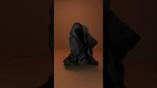 Ghost Cloth 3D Animation in Blender. Happy Halloween! #halloween #scary #blender3d  #horror3d