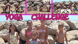 YOGA CHALLENGE ,en la playa