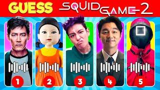 Guess Squid Game 2 Characters by Voice & Emojis