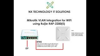 Mikrotik VLAN Integration for WIFI using Ruijie RAP-2200(E)