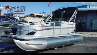 Starcraft Pontoons Powered by Mercury Marine at Crossed Industries