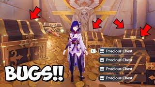 4 PRECIOUS CHESTS Location "Without Key" Genshin Impact