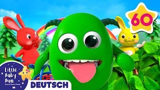 Hüpfende Regenbogen-Häschen! | Kinderlieder | Little Baby Bum Deutsch | Cartoons für Kinder