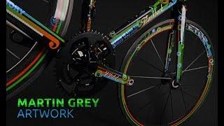 worlds most expensive bike | Lightweight Urgestalt | Martin Grey paintjob