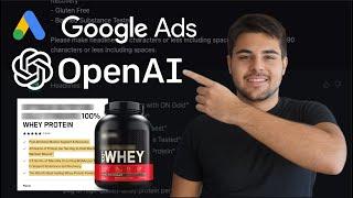 Using ChatGPT For Google Ads E-commerce Copy (Create Product Ads In 5 Minutes!)