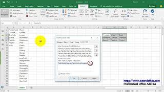 How to randomly fill values from a list of data in Excel