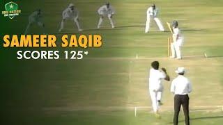 Opening batter Sameer Saqib scores 125* | OGDCL vs Eshaal Associates | President's Trophy 2024-25