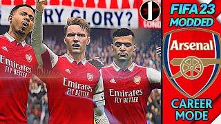 THESE MODS ARE INSANE!!! | FIFA 23 Modded Arsenal Career Mode Ep1