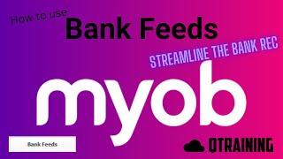 How to use Bank feeds in MYOB