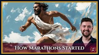 Two Minute History: How were Marathon Races Invented? Battle of Marathon and the Runner Pheidippides